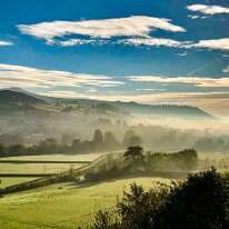 IMG_3018 Looking down to Crickhowell from the Canal.
